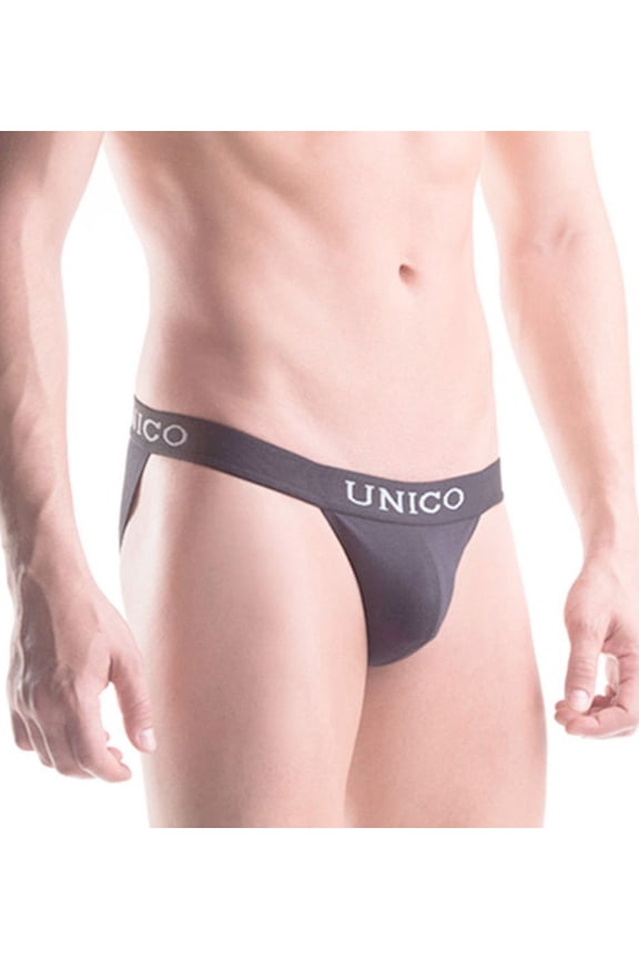 Men's Mundo Unico 96100201 Classic Jock Strap (Black S)