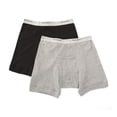 thumbnail image 1 of Men's Munsingwear MW07 Comfort Cotton Kangaroo Pouch Boxer Brief - 2 Pack (Assorted M), 1 of 4