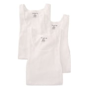Men's Munsingwear MW40 100% Cotton Athletic Tank - 3 Pack White M