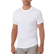 Mens Munsingwear MW50X Big Man 100% Cotton Crew Neck Shirt - 2 Pack White 2XL