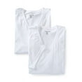 thumbnail image 1 of Men's Munsingwear mw52X Big Man 100% Cotton V-Neck Shirt - 2 Pack (White 3XL), 1 of 4
