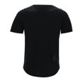 thumbnail image 1 of Men's Muscle Fit Gym T-Shirt Raglan Sleeve Bodybuilding Workout Tee Fashion Hipster Athletic Shirt Comfortable Breathable Training Top Men's Tops T-Shirt Casual Crew Neck Loose, 1 of 5