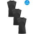 thumbnail image 1 of Men's Muscle Tank T-Shirt Upto 5XL (3-PACK), 1 of 2