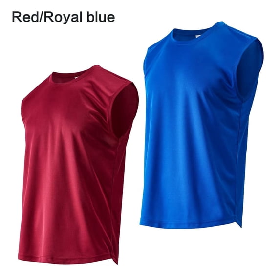 Men's Muscle Tank Tops, Breathable Sleeveless Shirts for Running, Gym & Daily Wear