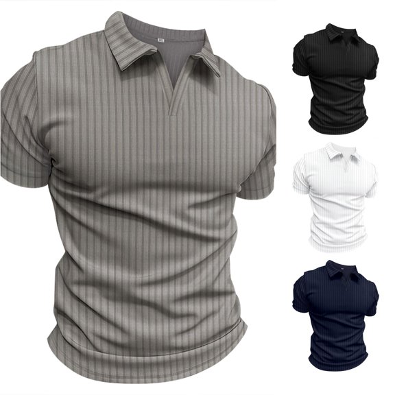 Men's Muscle V Neck Shirts Slim Fit Short Sleeve T Shirts Ribbed Knit Soft Tees T Shirts for Men Graphic Men Shirts Compression Fashion Men T Shirt Men T Shirts Casual Pizza Planet Shirt Pro