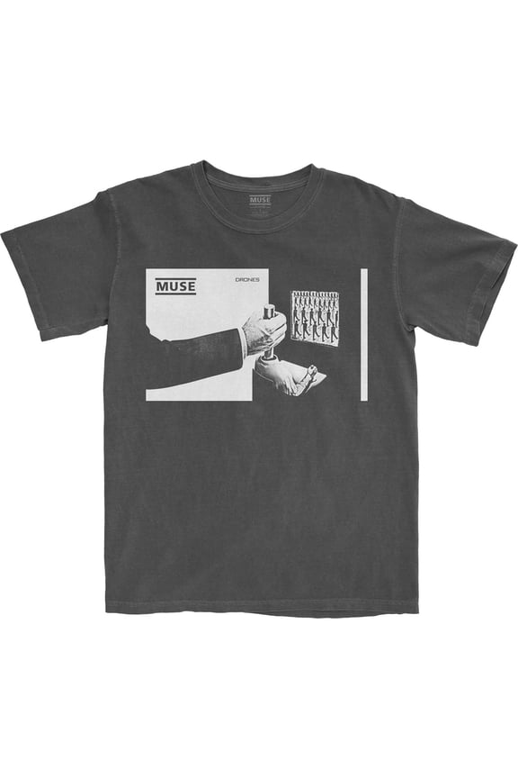 Men's Muse Shifting Slim Fit T-shirt XX-Large Charcoal