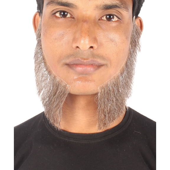 Men's Mutton Chops Side Burns | Human Facial Hair | Multiple Color | HPO