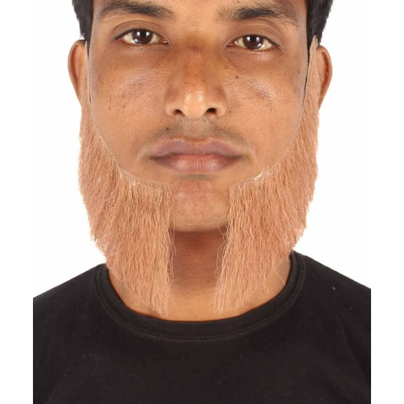 Men's Mutton Chops Side Burns | Human Facial Hair | Multiple Color | HPO