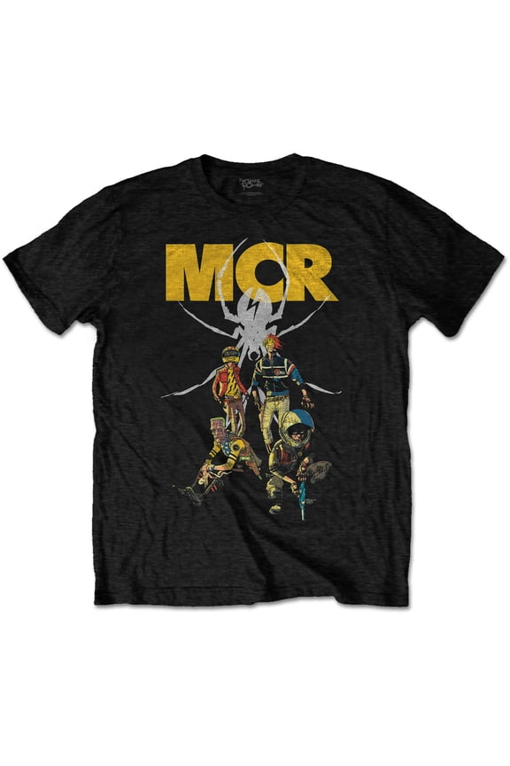 Men's My Chemical Romance Killjoys Pin-Up Slim Fit T-shirt Large Black