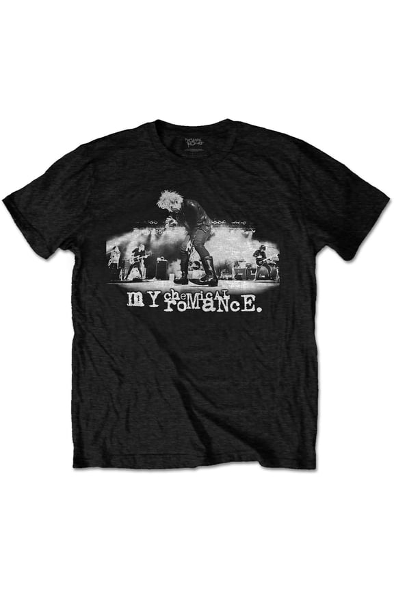 Men's My Chemical Romance MCR Live Slim Fit T-shirt X-Large Black