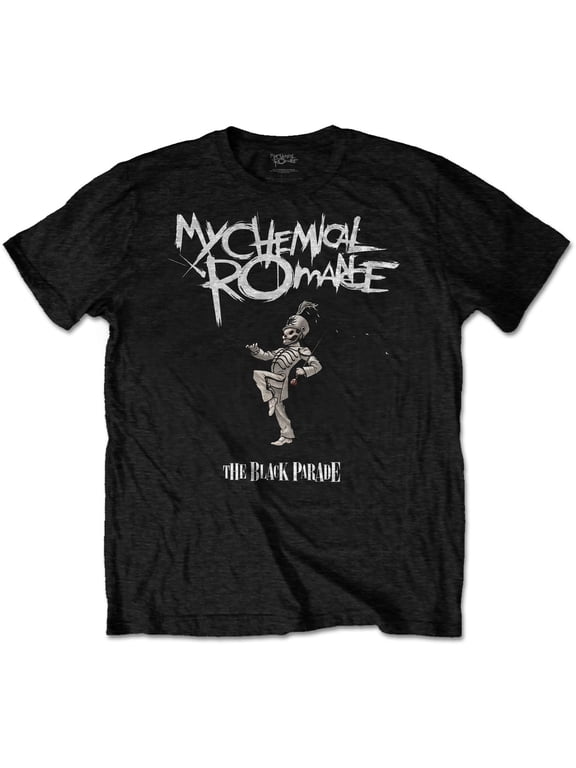 Men's My Chemical Romance The Black Parade Cover Slim Fit T-shirt Medium Black