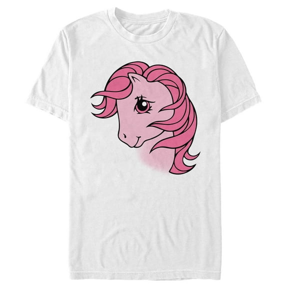 Men's My Little Pony Cotton Candy Portrait  Graphic Tee White 3X Large
