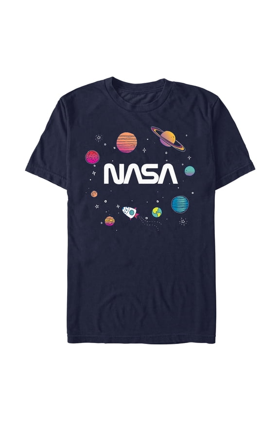 Men's NASA Animated Planets Graphic T-Shirt