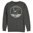 thumbnail image 1 of Men's NASA Apollo 11 Round Emblem  Sweatshirt Charcoal Heather Small, 1 of 3