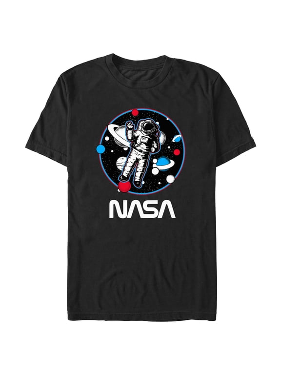 Men's NASA Astronaut Circle Graphic T-Shirt