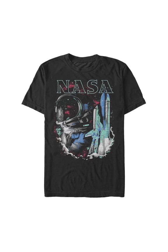 Men's NASA Astronaut's Memory Graphic Tee Black Small