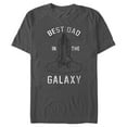 thumbnail image 1 of Men's NASA Best Dad In The Galaxy Shuttle Lift-Off  Graphic Tee Charcoal 2X Large, 1 of 4