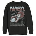 thumbnail image 1 of Men's NASA Cape Canaveral FL Blast Off Retro  Sweatshirt Black 2X Large, 1 of 3