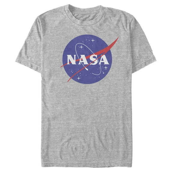Men's NASA Circle Logo Graphic Tee Athletic Heather 2X Large