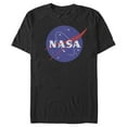 thumbnail image 1 of Men's NASA Circle Logo  Graphic Tee Black Medium, 1 of 4