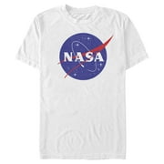 Mens NASA Circle Logo Graphic Tee White Medium