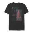 thumbnail image 1 of Men's NASA Future Frontier Graphic Tee Black 5X Large, 1 of 4