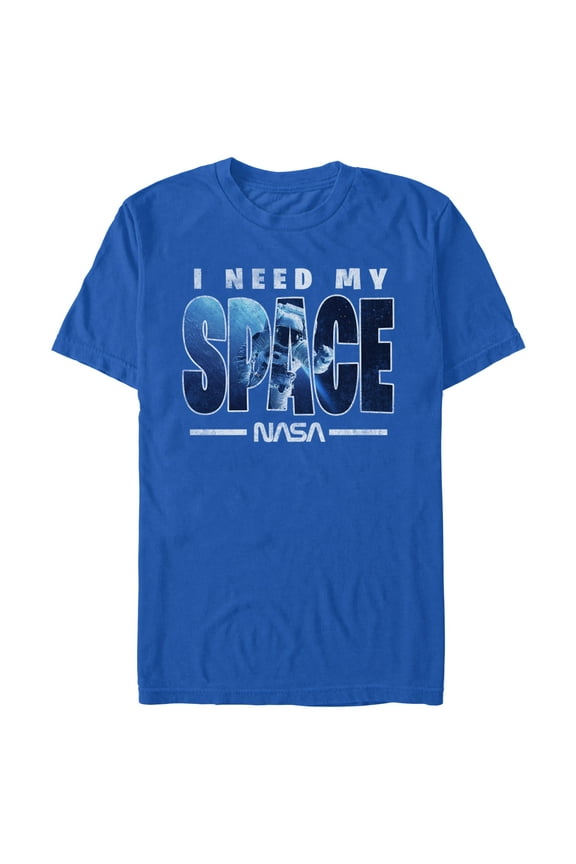 Men's NASA I Need My Space Distressed Graphic T-Shirt