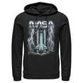 thumbnail image 1 of Men's NASA Lightning Launch  Pull Over Hoodie Black Small, 1 of 3