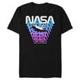 thumbnail image 1 of Men's NASA Logo Fade Away  Graphic Tee Black Large, 1 of 4