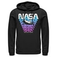 thumbnail image 1 of Men's NASA Logo Fade Away  Pull Over Hoodie Black Small, 1 of 3