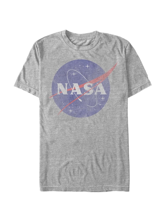 Men's NASA Logo Graphic Tee Athletic Heather X Large