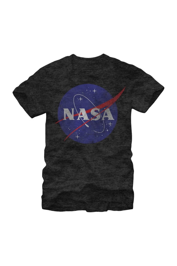 Men's NASA Logo Graphic Tee Black Small