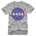 thumbnail image 1 of Men's NASA Logo Graphic Tee Silver 3X Large, 1 of 3