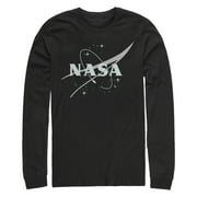 Mens NASA Minimal Logo Long Sleeve Shirt
