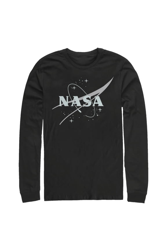 Men's NASA Minimal Logo Long Sleeve Shirt