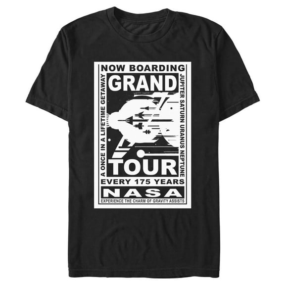 Men's NASA Now Boarding Grand Tour  Graphic T-Shirt