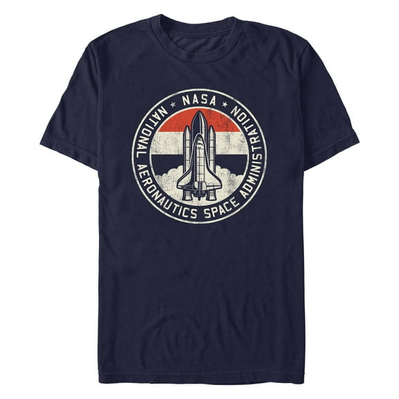 Men's NASA Retro Rocketship  Graphic T-Shirt