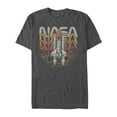 thumbnail image 1 of Men's NASA Rocket Launch Repeat Graphic Tee Charcoal Heather X Large, 1 of 4