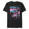 thumbnail image 1 of Men's NASA Rocket Retro Poster  Graphic T-Shirt, 1 of 5