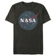 thumbnail image 1 of Men's NASA Simple Vintage Logo  Graphic Tee Black X Large, 1 of 4