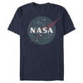 thumbnail image 1 of Men's NASA Simple Vintage Logo  Graphic Tee Navy Blue Large, 1 of 4