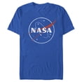thumbnail image 1 of Men's NASA Sleek Logo Graphic Tee Royal Blue 3X Large, 1 of 4