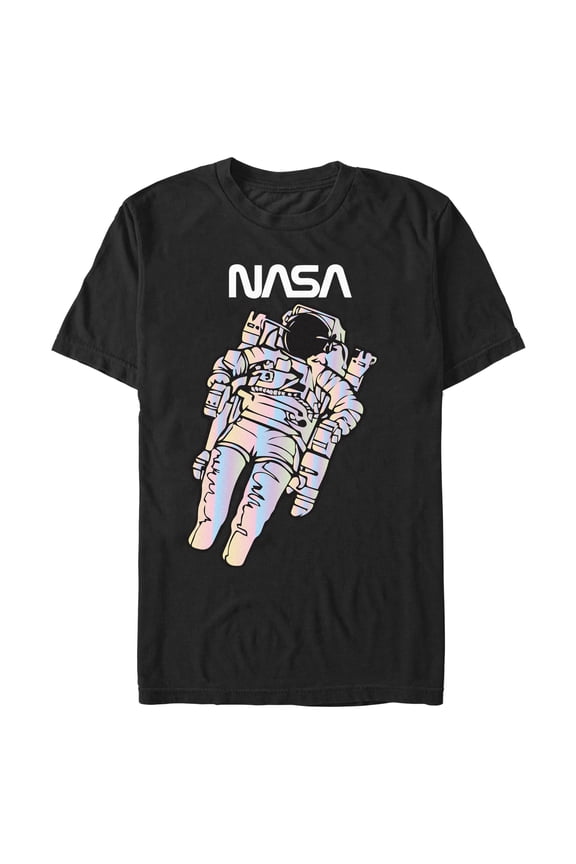 Men's NASA Space Astronaut Logo Graphic T-Shirt