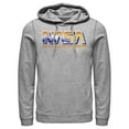 thumbnail image 1 of Men's NASA Space Technology Logo  Pull Over Hoodie Athletic Heather 3X Large, 1 of 3