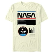 Mens NASA Spacelab 2 Exploration Discover Advance Graphic T-Shirt