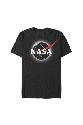 Men's NASA Total Eclipse Logo Graphic Tee Black 4X Large