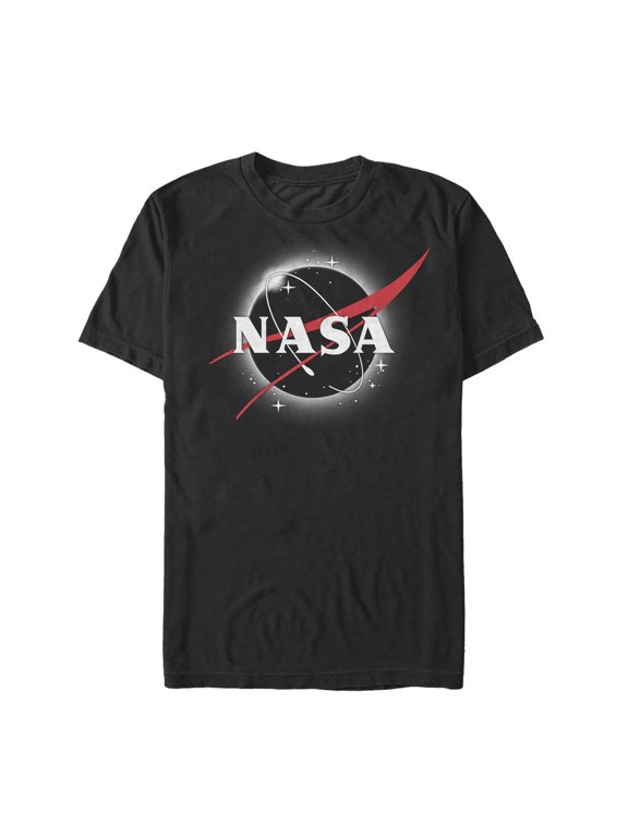 Men's NASA Total Eclipse Logo Graphic Tee Black 4X Large