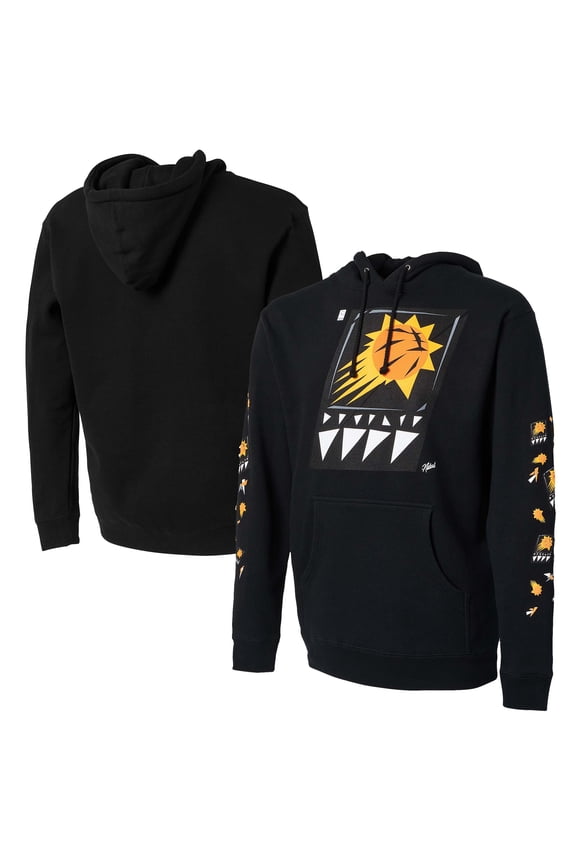 Men's NBA x Naturel Black Phoenix Suns No Caller ID Pullover Hoodie