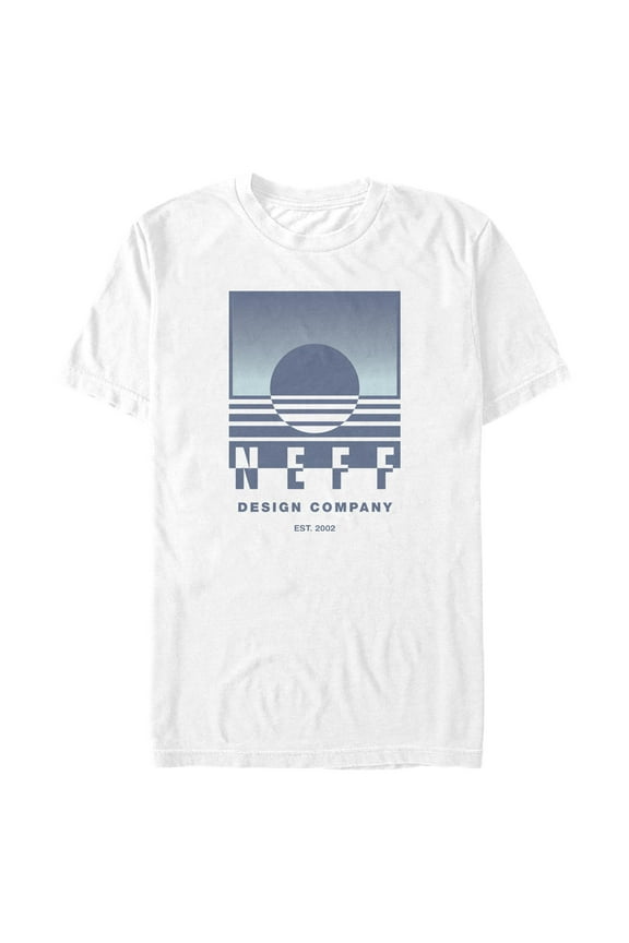 Men's NEFF Blue Sunset Logo Graphic T-Shirt