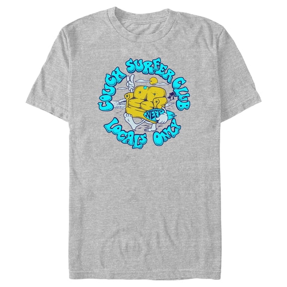 Men's NEFF Couch Surfer Club Large Logo  Graphic T-Shirt